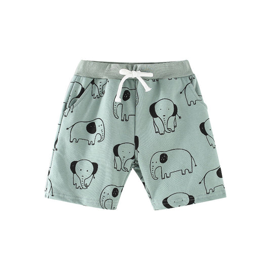 Детски къси панталонки - Elephants-Shorts-Thedresscode