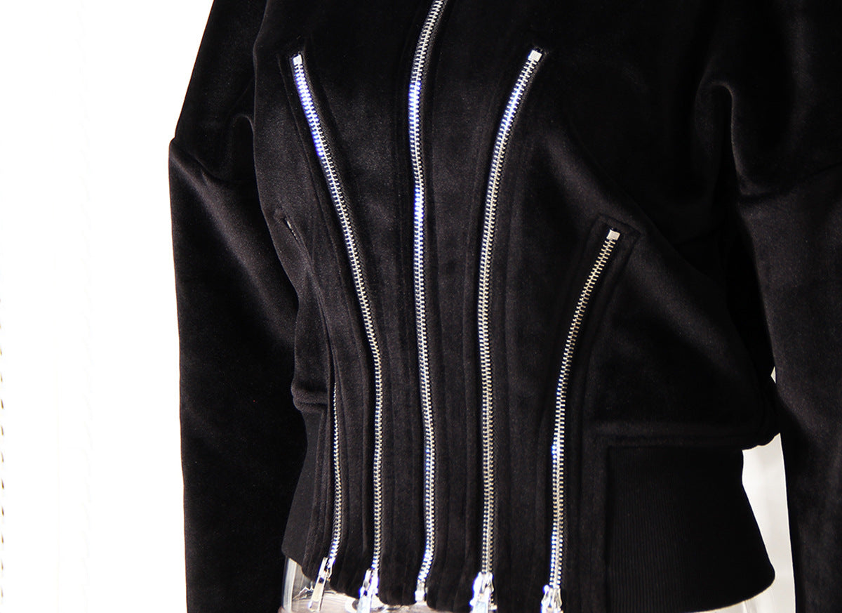 Дамско яке/суичър -Zipper Mode-Дамско яке/суичър -Zipper Mode-Thedresscode
