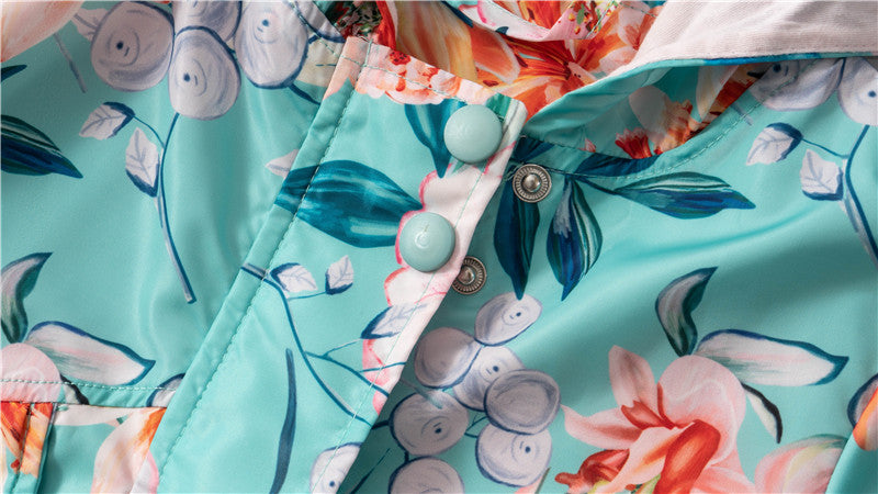 Детско преходно яке - Flowers-SALE-Детско яке - leaves-Thedresscode