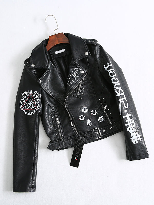 Дамско кожено яке Dare You SS25-Thedresscode