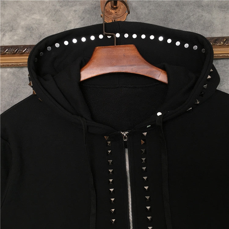 Мъжки суичър - Pyramid Buttons ** Collection 2022**-Apparel & Accessories-Thedresscode