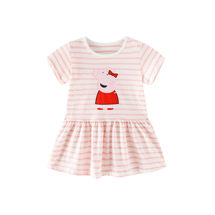 Детска памучна рокля- Peppa Pig **SALE 24 **-Детска рокля -Peppa Pig-Thedresscode