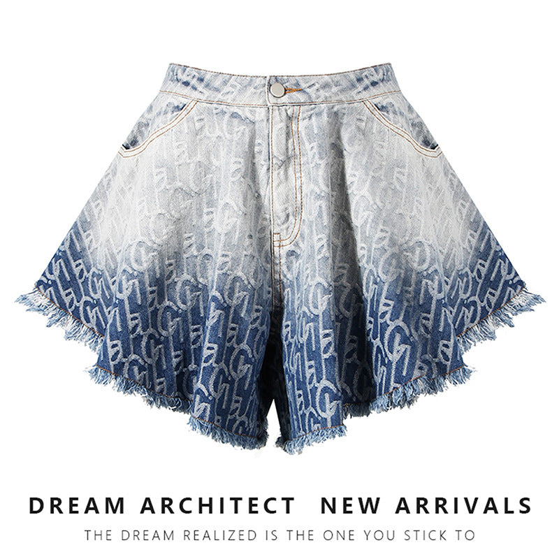 Дамски къси дънки Dream architect SS 23 ** SALE **-Thedresscode