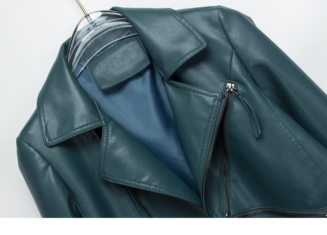 Дамско кожено яке Green Stone ** SALE **-Thedresscode