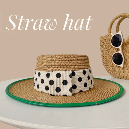 Дамска сламена шапка - Straw Hat-HAT-Thedresscode