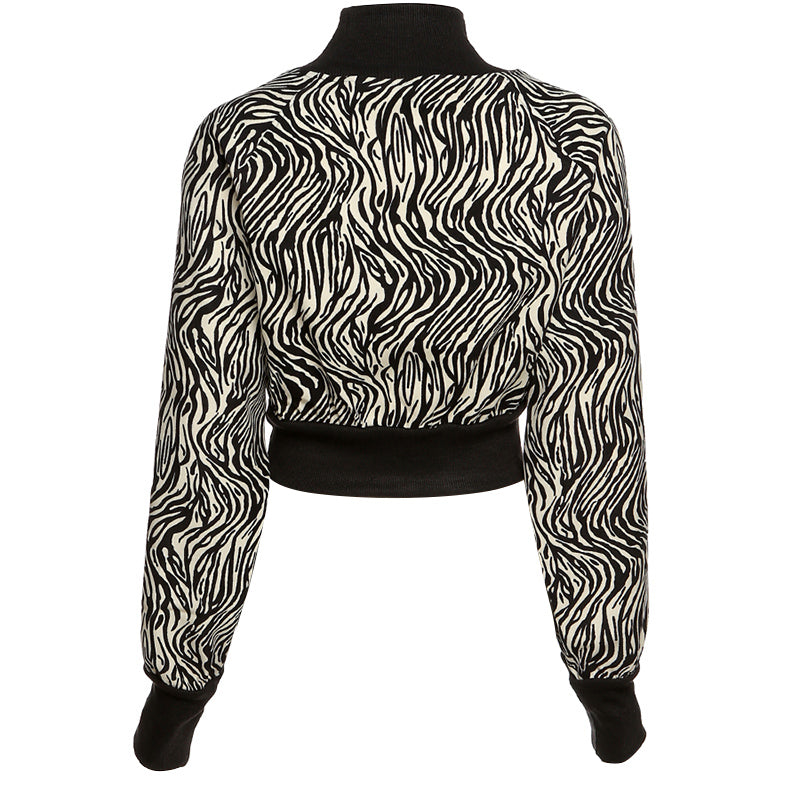 Дамски пуловер - Zebra-Thedresscode