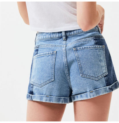 Дамски къси дънки Mom Shorts-Shorts-Thedresscode
