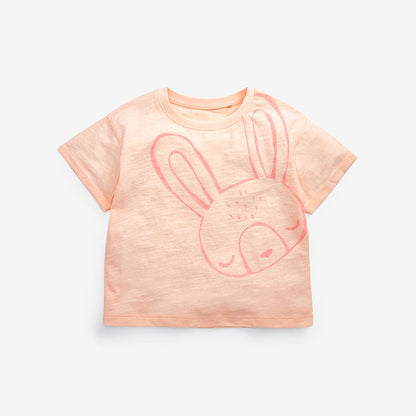 Детска тениска Sleepy Bunny-T-SHIRTS-Thedresscode