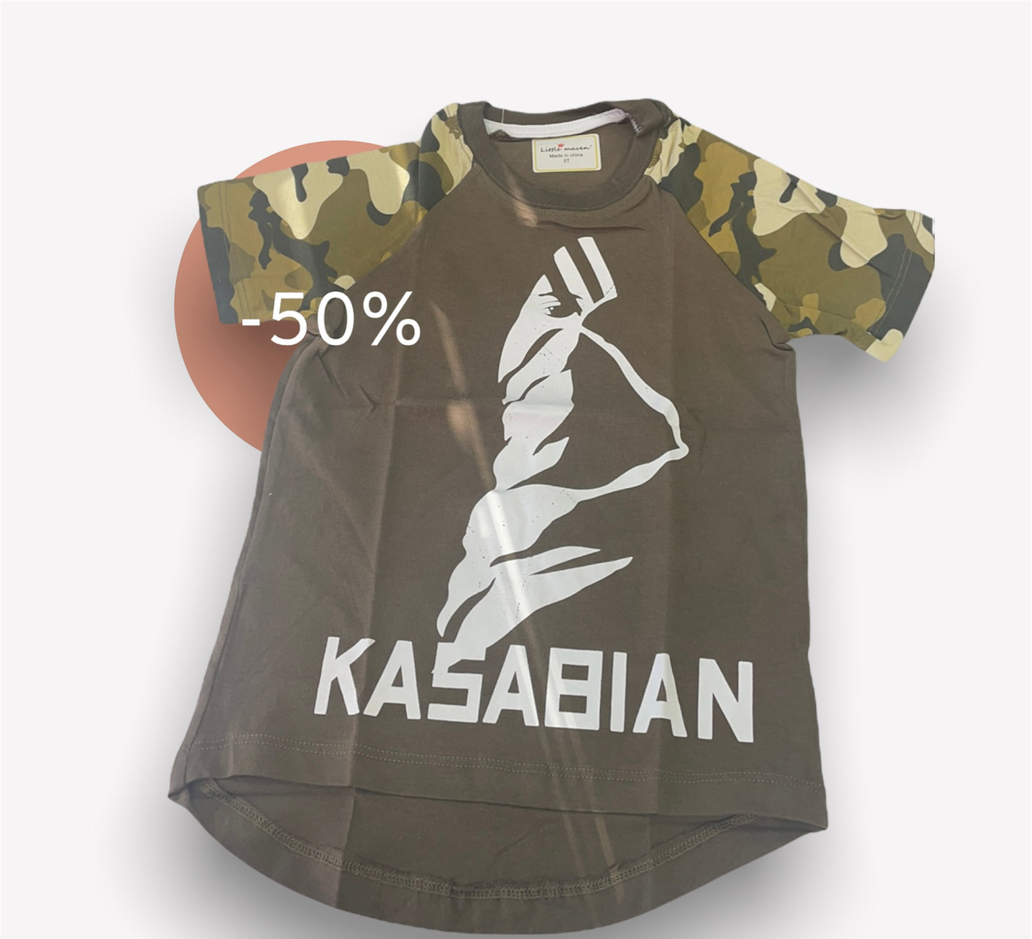 Детска тениска Kasabian Camouflage ** SALE 24 **-Детска тениска Kasabian Camouflage-Thedresscode