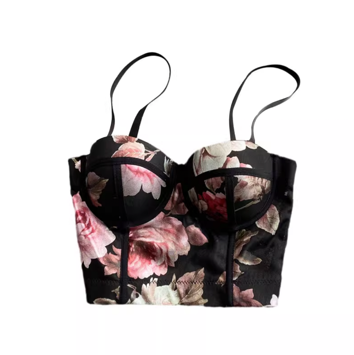 Women's Floral Push Up Bustier – Thedresscode
