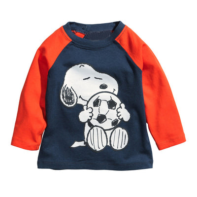 Детска памучна блуза - Snoopy-Блуза с дълъг ръкав-Thedresscode