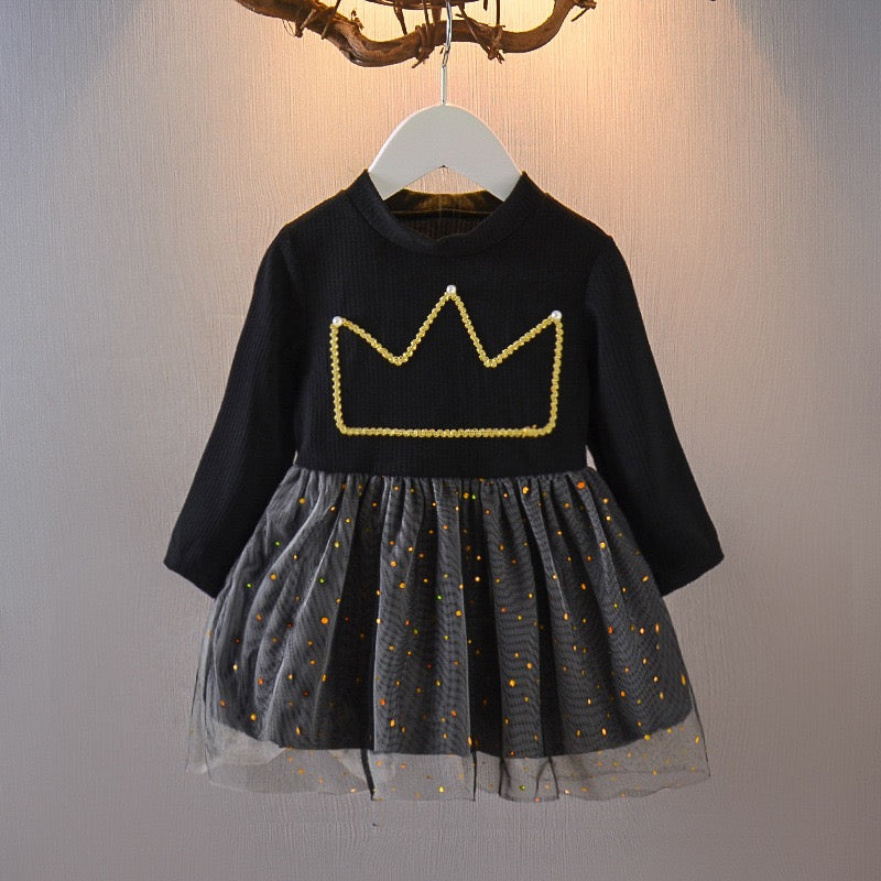 Детска рокля Crown ** SALE**-Thedresscode