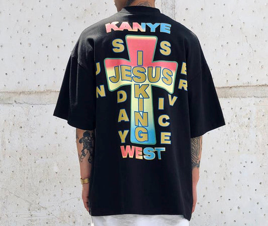 Мъжка тениска - Jesus is King by Kanye West-Мъжка тениска - Jesus is King-Thedresscode