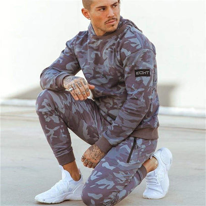 Мъжки спортен сет - Camouflage Sportsuits-мъжки камуфлажен сет-Thedresscode