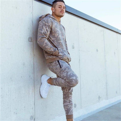 Мъжки спортен сет - Camouflage Sportsuits-мъжки камуфлажен сет-Thedresscode