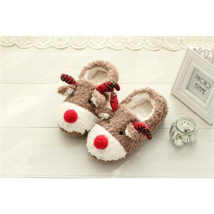 Slippers for online christmas