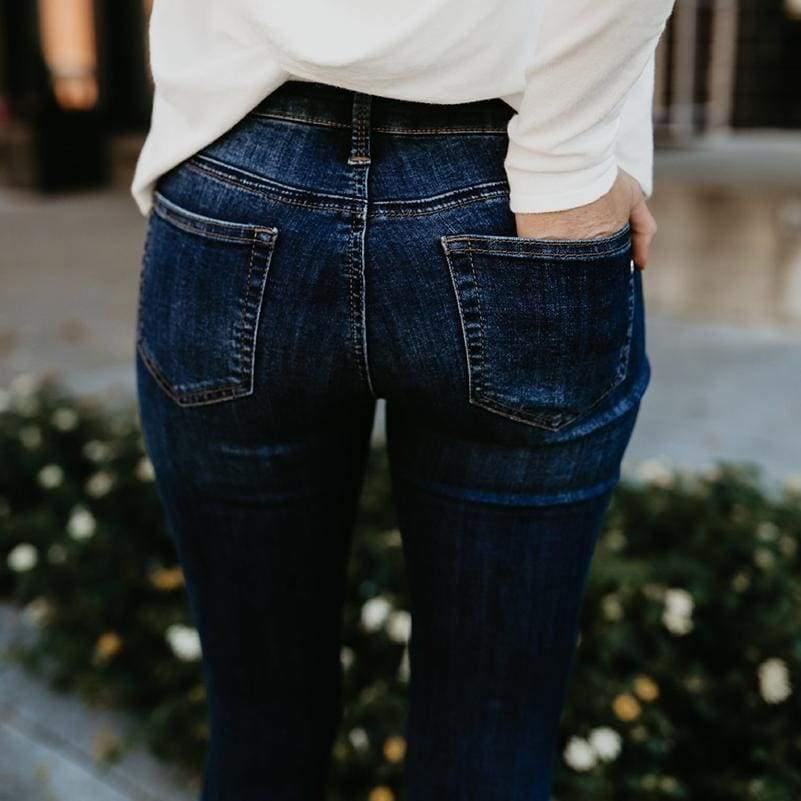 Дамски дънки - Ripped Jeans-дамски дънки-Thedresscode