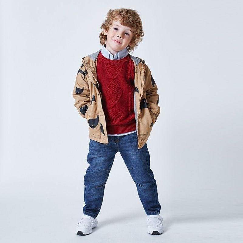 Детско пролетно яке Brown Hood ** SALE 24 **-детско пролетно яке-Thedresscode