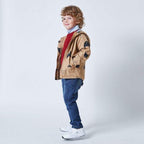 Детско пролетно яке Brown Hood ** SALE 24 **-детско пролетно яке-Thedresscode