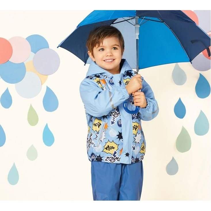 Детски панталон дъждобран - Blue click-Thedresscode