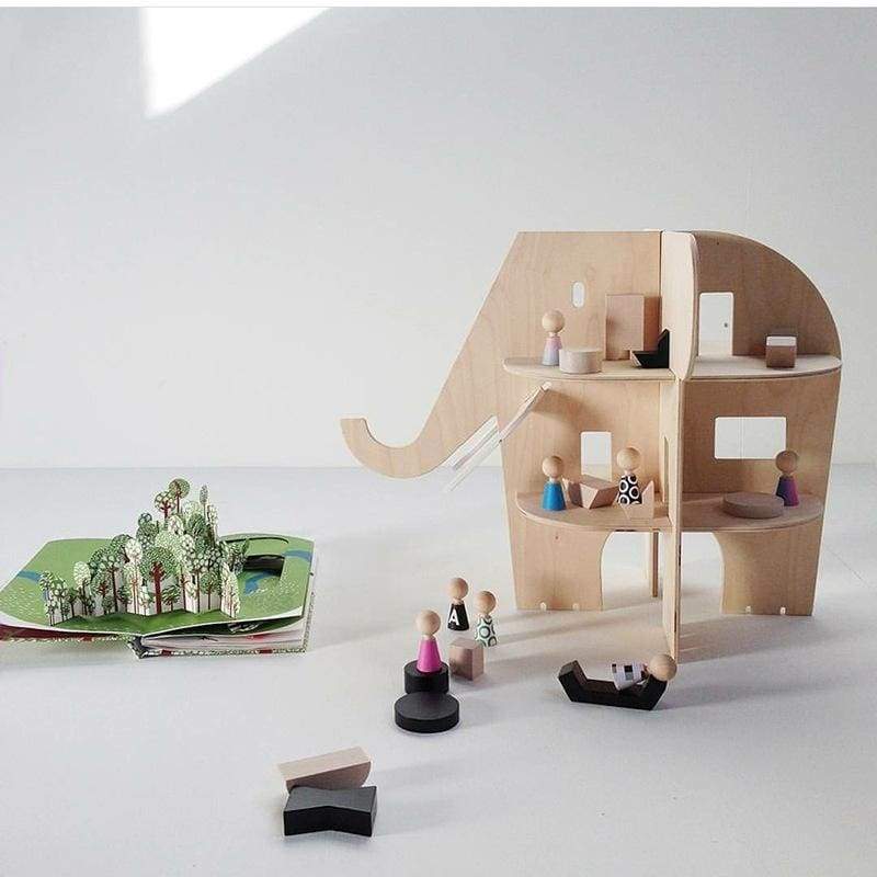 Детски шкаф за играчки - Elephant-Thedresscode