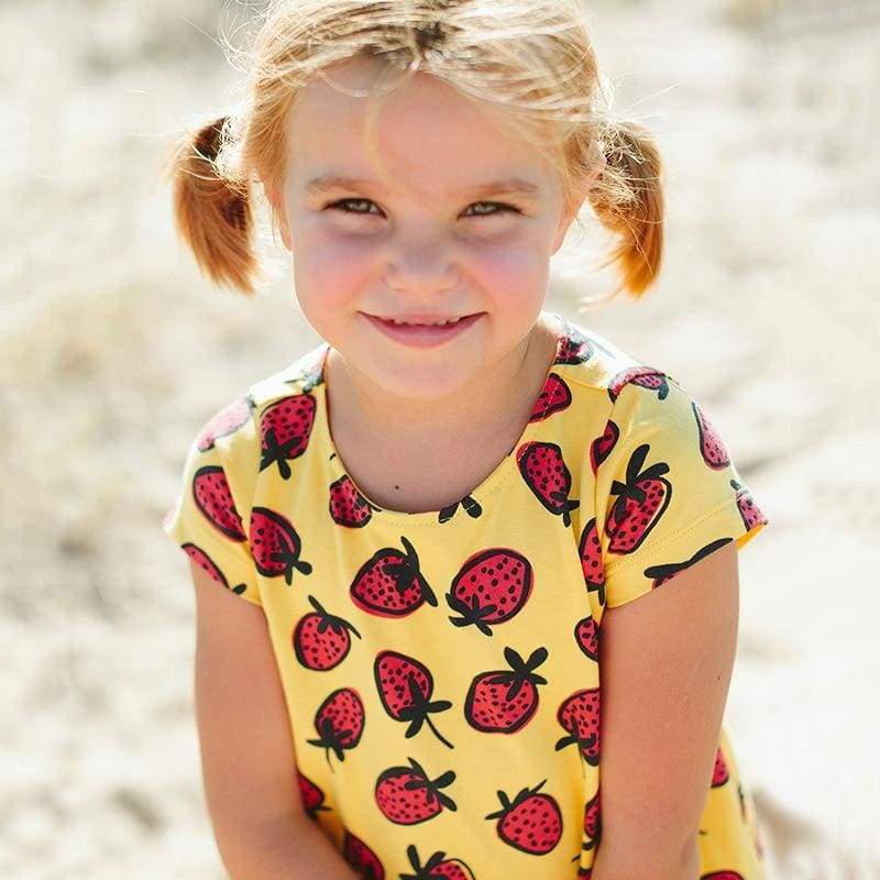 Детска рокля - Strawberries ** SALE 24 **-Детска рокля - Strawberries-Thedresscode