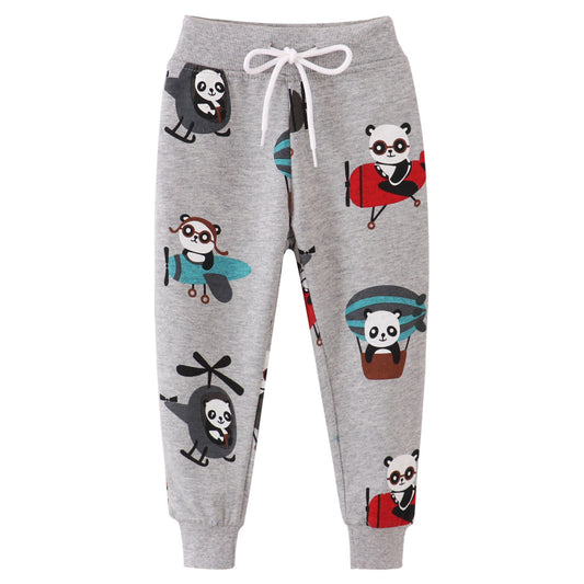 ДЕТСКО ПАМУЧНО ДОЛНИЩЕ - Panda Pilot ** SALE **-ДЕТСКО ПАМУЧНО ДОЛНИЩЕ - Panda Pilot-Thedresscode